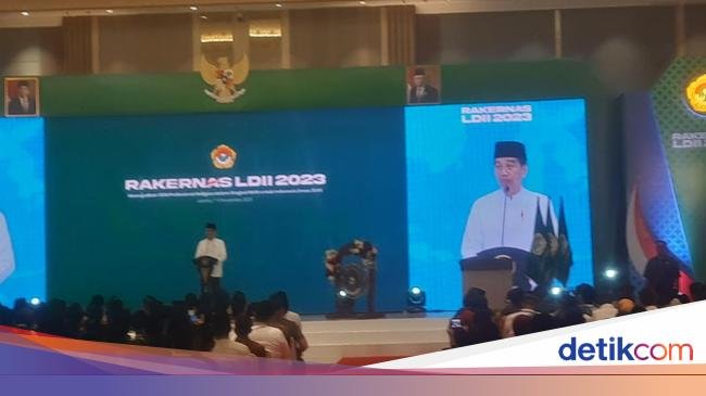 Di Rakernas LDII, Jokowi Kembali Bicara Dibutuhkan Kepemimpinan Kuat