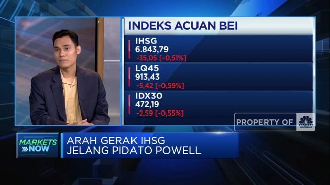 Was-was Jelang Pidato Powell, Gimana Nasib IHSG & Rupiah?