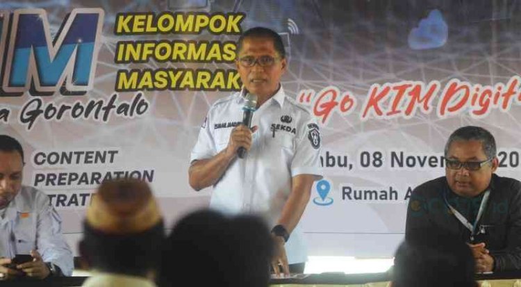 Sekda Kota Gorontalo Ingatkan Masyarakat Pentingnya Peningkatan Teknologi Informasi