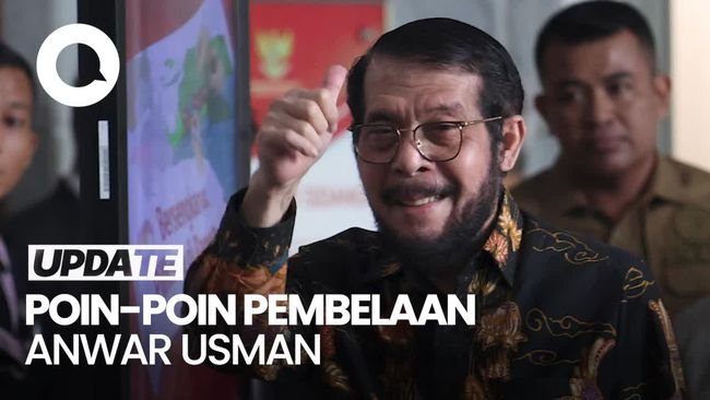 Sederet Pembelaan Anwar Usman: Singgung Fitnah Amat Keji-Objek Politisasi