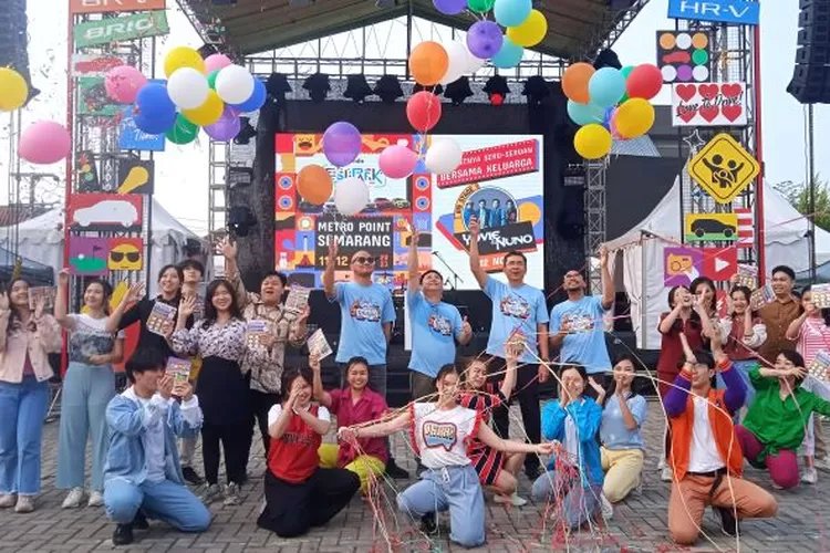 Tingkatkan Pasar Otomotif, Honda Gelar FestiPark di Metro Point Kota Lama Semarang