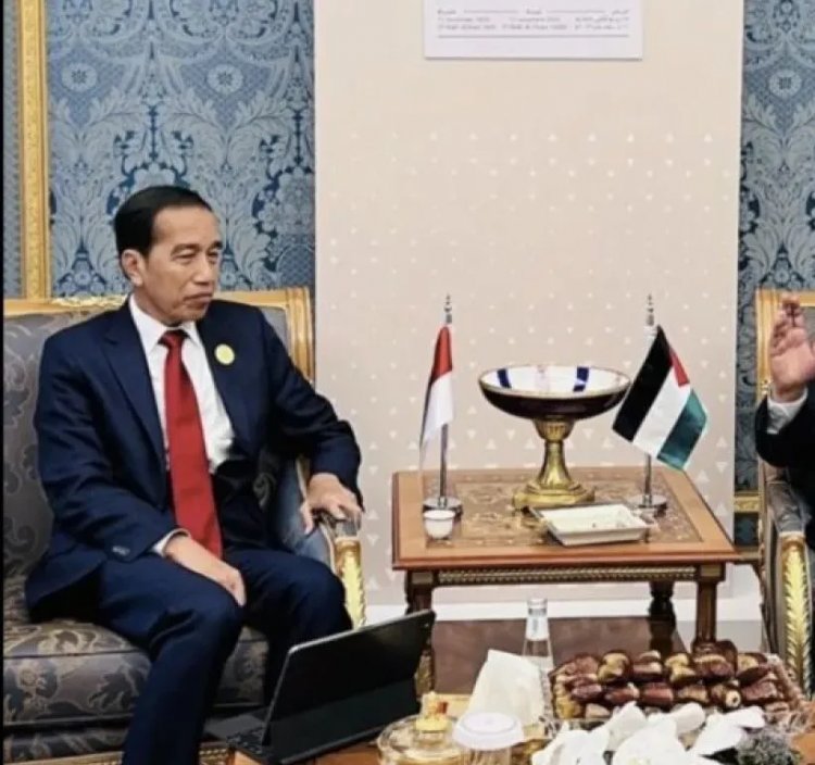 Jokowi Kecam Kekejaman Israel Langgar Hukum Internasional