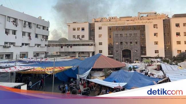 Israel Beri Peringatan 30 Menit Sebelum Serang RS Al-Shifa di Gaza