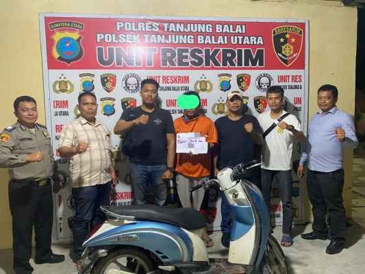 Polsek Tanjung Balai Utara Polres Tanjung Balai Tangkap Pelaku Curanmor