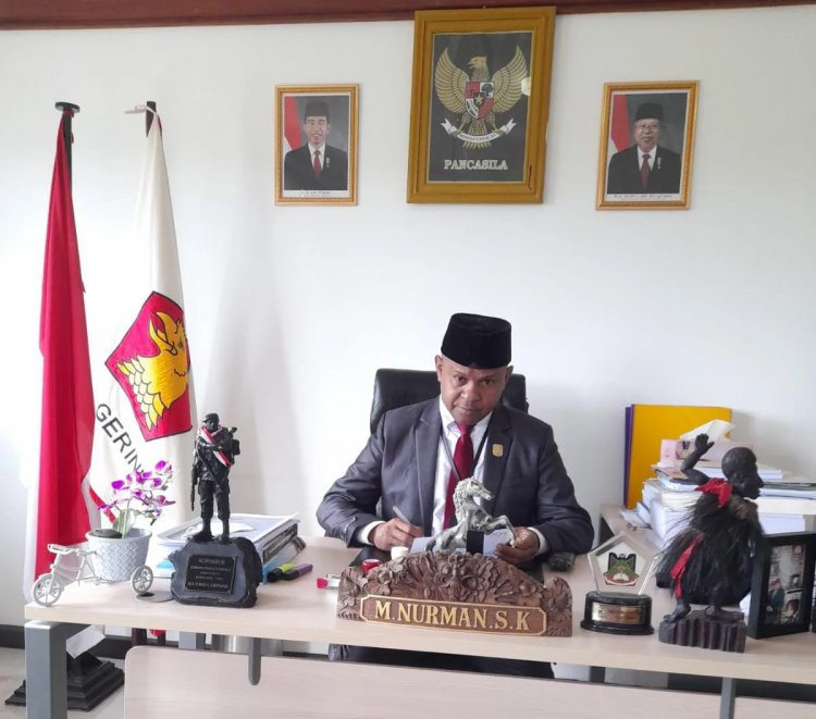 Ketua DPRD Mimika Surati Mendagri Usul Frets James Boray Jadi Pj Bupati Mimika, Ketua Fraksi Gerindra: Kami Tolak !!!