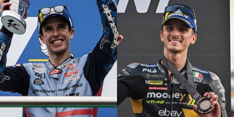 Alex Marquez Heran Luca Marini Tinggalkan Tim Valentino Rossi demi Repsol Honda