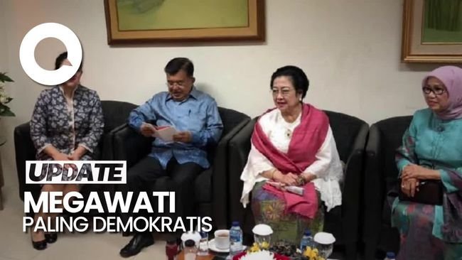 JK: Megawati Paling Demokratis, Tak Pakai Kekuasaan untuk Berkuasa