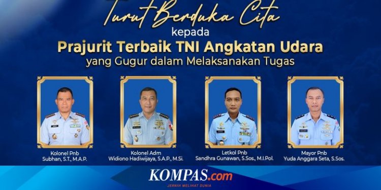 3 Prajurit Korban Kecelakaan Pesawat Super Tucano Dimakamkan di TMP Malang