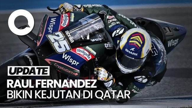 Raul Fernandez Tercepat di Practice MotoGP Qatar, Martin Ke-7 dan Bagnaia Ke-8