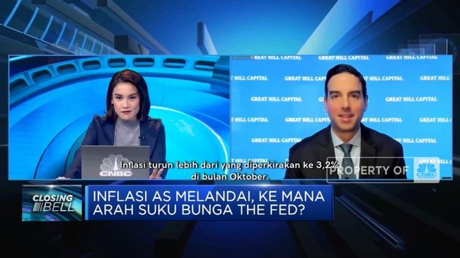 Inflasi AS Melandai, Kemana Arah Suku Bunga The Fed?