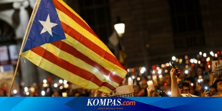 170.000 Orang Turun ke Jalan Menentang UU Amnesti Catalonia, Jadi Aksi Protes Terbesar di Spanyol
