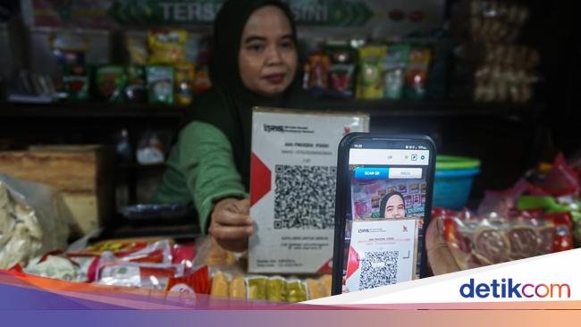 Pedagang Pengguna QRIS di Indonesia Mencapai 29,6 Juta