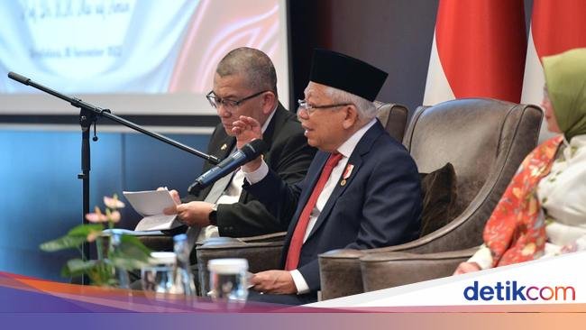 Cerita Ma'ruf Amin di Depan WNI soal Orang Yunani Suka Rendang