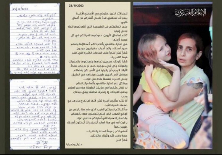 Seorang Sandera Israel Menulis Surat untuk Hamas, Ini Isinya