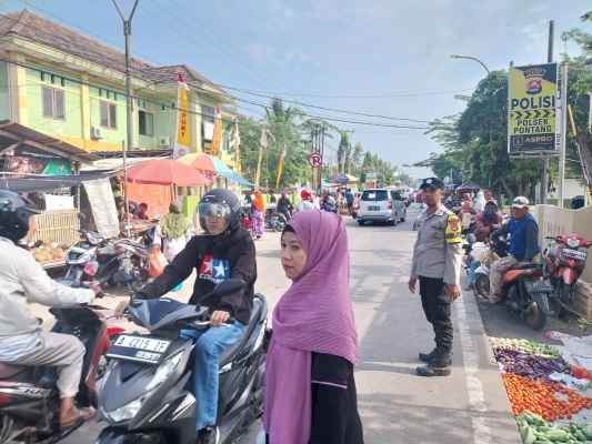 Gatur Pagi Merupakan Kewajiban Bagi Personel Polsek Pontang Polres Serang