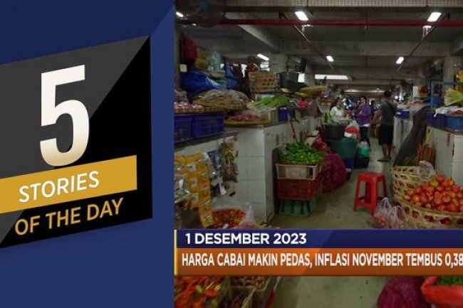Inflasi RI November 3,8 % Hingga Tiktok Lolos di Montana
