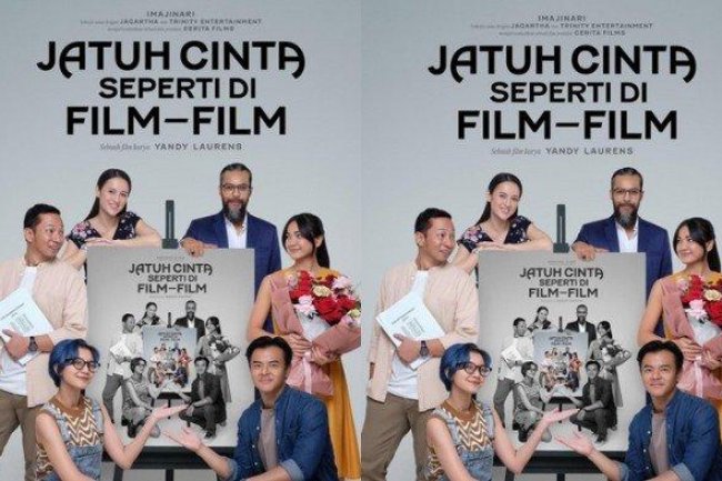 Sinopsis dan Daftar Pemain Film Jatuh Cinta Seperti di Film-film, Sudah Tayang di Bioskop