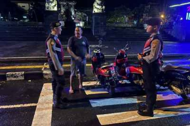 Cegah Gangguan Kamtibmas. Satuan Samapta Gelar Patroli KRYD Malam Minggu