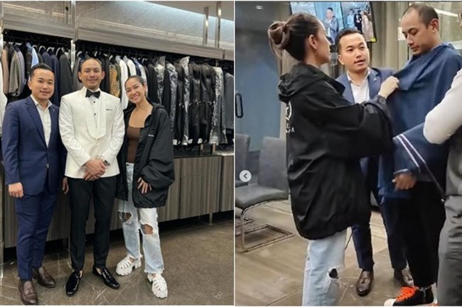 6 Potret BCL Temani Tiko Aryawardhana Fitting Jas, Momen Manis Sebelum Menikah