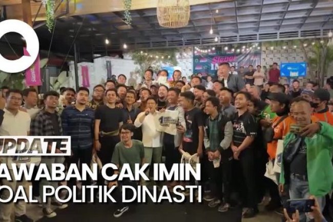 Satu Kata Cak Imin untuk Politik Dinasti: Lawan!