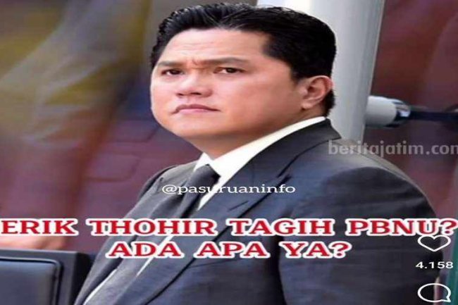 Dituding Terima Rp 107 M dari Erick Thohir, Ini Jawaban Sekjen PBNU Gus Ipul