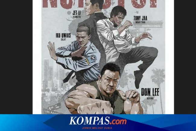 Iko Uwais Berhadapan dengan Ma Dong Seok dan Jet Li di Film Nonstop