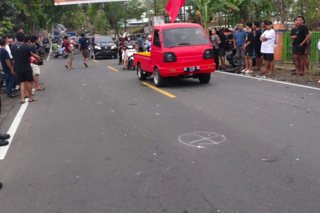 Tabrakan Maut Jalan Wonosari - Semanu, Seorang Mahasiswi Meninggal Dunia