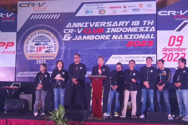 CRV Club Indonesia Rayakan HUT ke-18 dan Kukuhkan Ketua Umum Baru