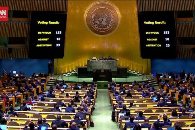 VIDEO: Majelis Umum PBB Sahkan Resolusi Gencatan Senjata di Gaza