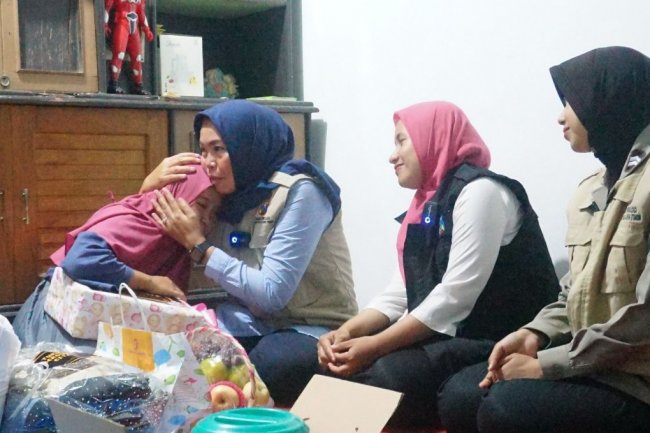 Anak Korban Bunuh Diri Satu keluarga di Malang dapat Pendampingan Psikologis