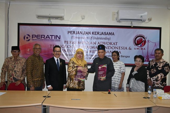 PERATIN dan UMIBA Sepakat Jalin Kerjasama Bidang Hukum Teknologi Informasi