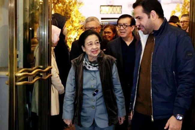 Megawati Tiba di Roma Italia Setelah Tempuh 16 Jam Perjalanan Udara, Jadi Juri Zayed Award 2024
