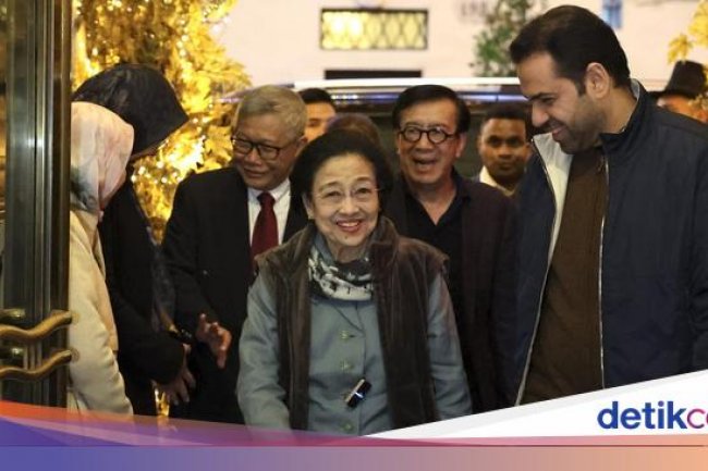 Momen Megawati Tiba di Italia, Ada Apa?