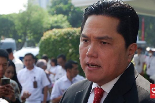Tugas Erick Thohir Gantikan Luhut Jadi Menko Marves Selesai