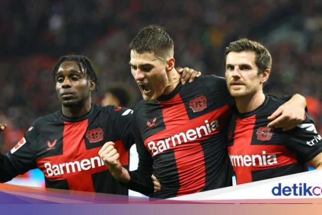 Rekor! Bayer Leverkusen Tak Terkalahkan di 25 Laga