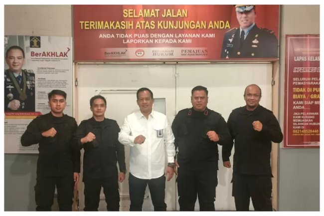 Direktur TI Dan Kerjasama Pemasyarakatan Ditjenpas Kunjungi Lapas Samarinda