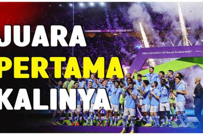 VIDEO: Manchester City Sukses Juarai Piala Dunia Antarklub 2023 Usai Kalahkan Fluminense