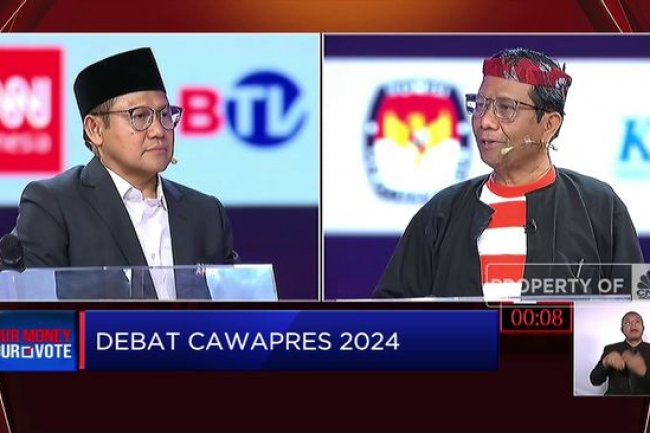 Cak Imin Sebut Ekonomi Naik 7% Tak Realistis, Ini Kata Mahfud