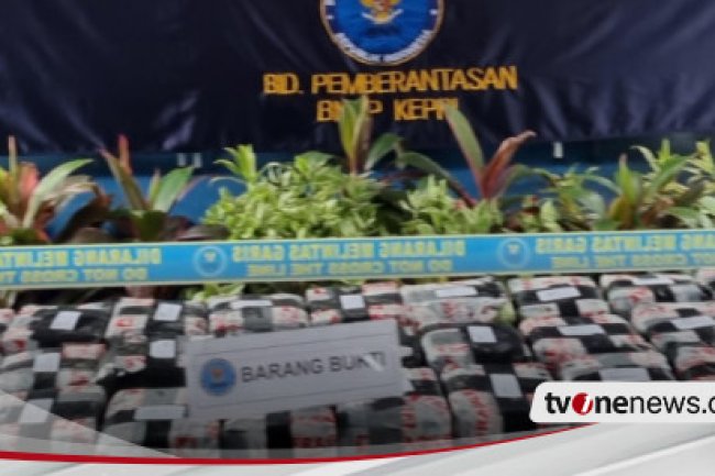 Jaringan Narkoba Internasional, BNNP Kepri Sita Sabu 60 Kilogram di Tanjungpinang