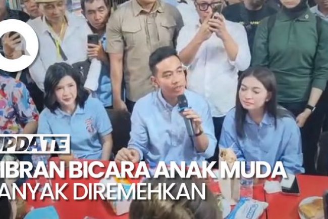 Gibran: Anak Muda Diremehkan Itu Biasa, Tinggal Tunggu Pembuktian