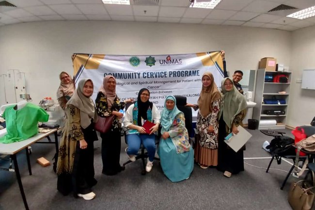 UMPP Go Internasional, Gelar Pengabdian Masyarakat Pasien Cancer di Serawak