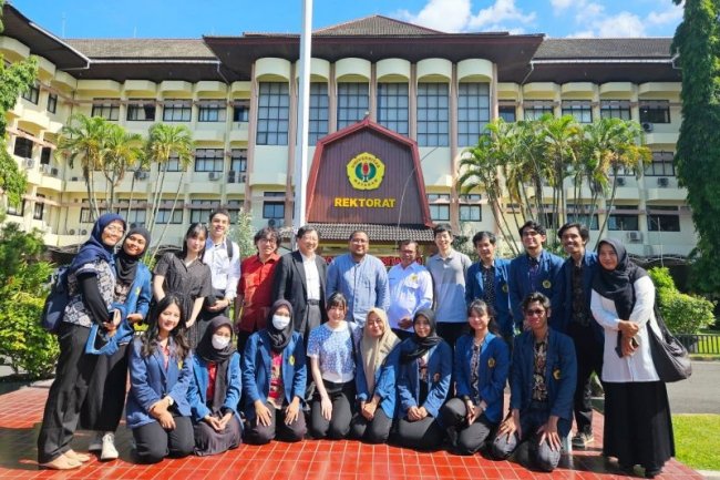 Unram Terima 5 Mahasiswa KKN Internasional dari Fukushima Medical University Jepang