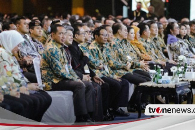 Pidato Mahfud Mengguncang di Depan Presiden Jokowi, Begini Katanya...