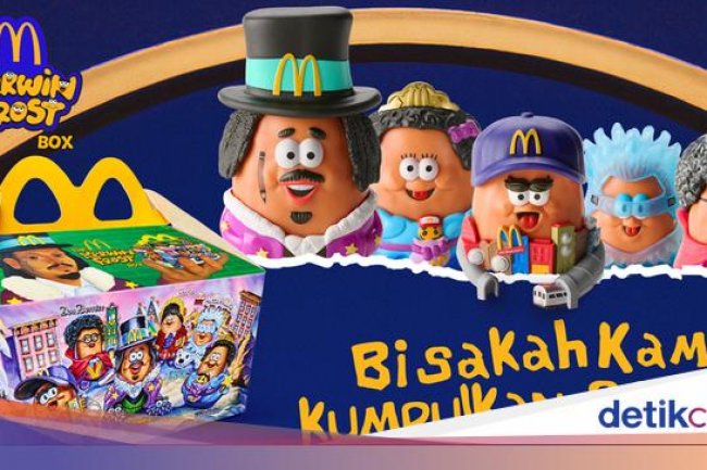 McDonald's Gandeng Seniman Internasional Luncurkan Kerwin Frost Box