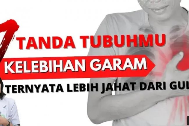 Tips Hidup Sehat: 7 Tanda Tubuh Kelebihan Garam yang Perlu Diwaspadai, Gejala Persis dengan Diabetes