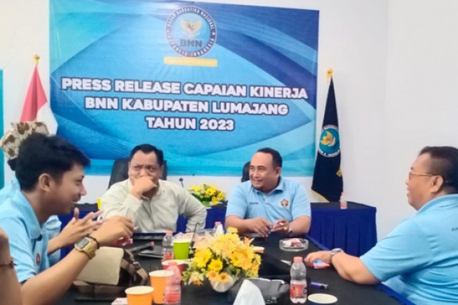Rilis Akhir Tahun, BNN Lumajang Ungkap Sabu 28 Kg