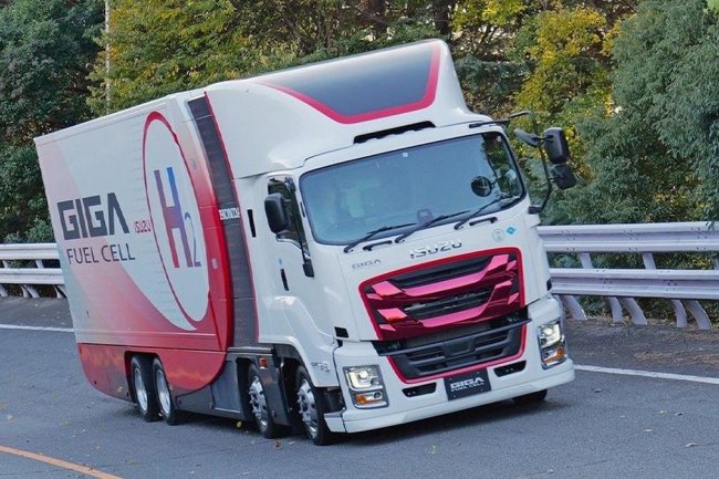 Truk Hidrogen Hasil Pengembangan Honda dan Isuzu Mulai Diuji Coba