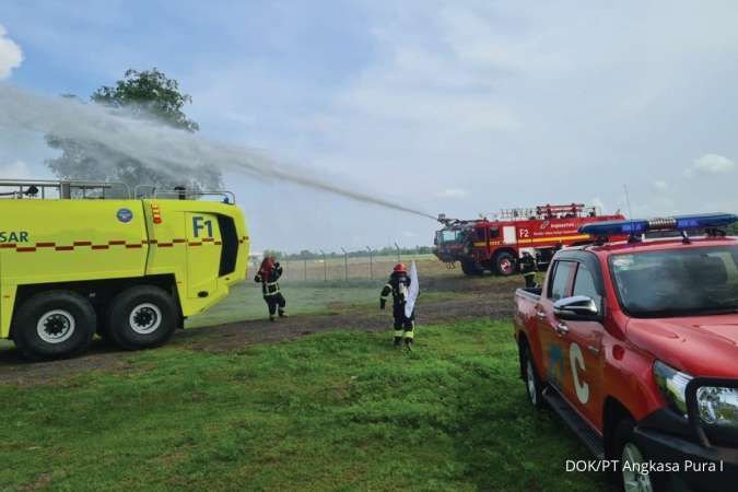 Angkasa Pura I Gelar Latihan PKD di Bandara Iinternational Sultan Hasanuddin