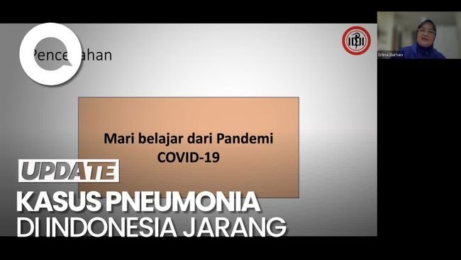Dokter Paru: Pneumonia Sudah Lama Ada di Indonesia, Gejalanya Sangat Ringan