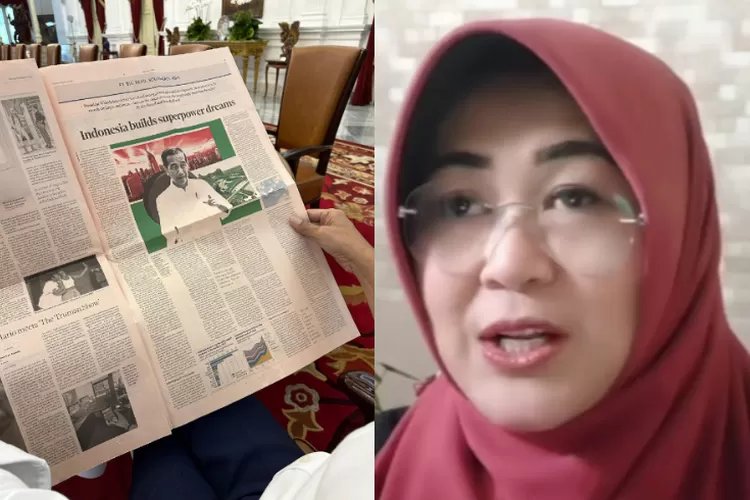 Jokowi Baca Koran Bahasa Inggris, Dokter Tifa Julid: Artinya Mimpi Lu Ketinggian!